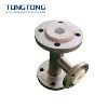 Tees wedi'u leinio ptfe
